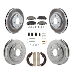 Transit Auto KGT-101816 Disc Brake Kit for 1996-2000 Honda Civic - Front and Rear