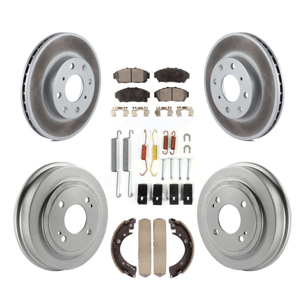 Transit Auto KGT-101817 Disc Brake Kit for 1994-1995 Honda Civic - Front and Rear