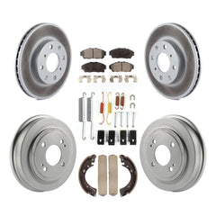Transit Auto KGT-101817 Disc Brake Kit for 1994-1995 Honda Civic - Front and Rear