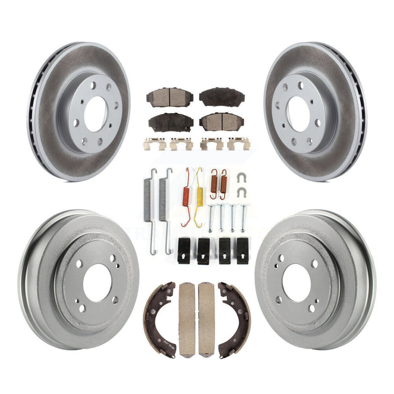 Transit Auto KGT-101817 Disc Brake Kit for 1994-1995 Honda Civic - Front and Rear