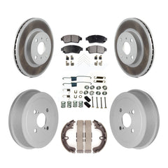 Transit Auto KGT-101818 Disc Brake Kit for 1993-1997 Geo Prizm, Toyota Corolla - Front and Rear
