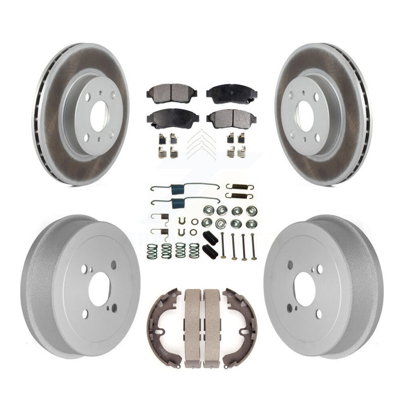 Transit Auto KGT-101818 Disc Brake Kit for 1993-1997 Geo Prizm, Toyota Corolla - Front and Rear