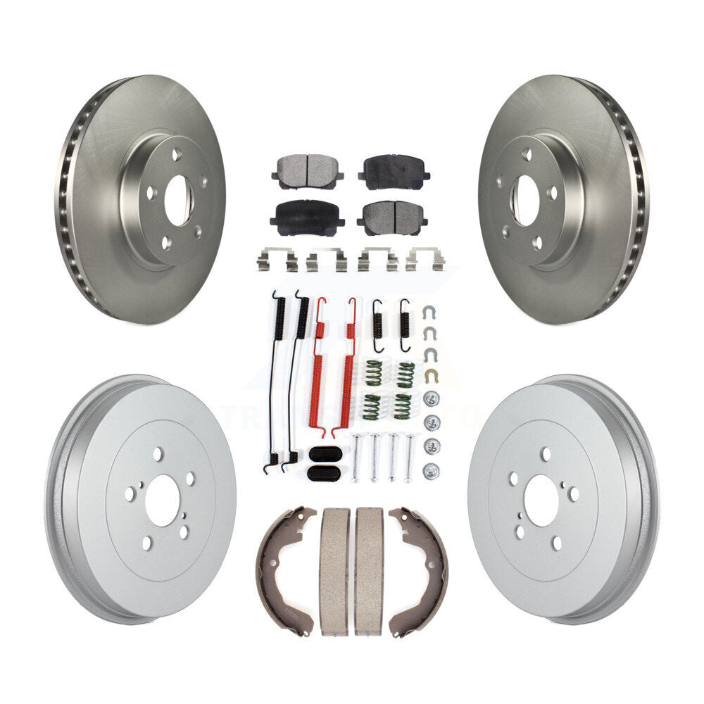 Transit Auto KGT-101822 Disc Brake Kit for 2003-2008 Toyota Matrix, Pontiac Vibe - Front and Rear