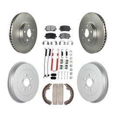Transit Auto KGT-101822 Disc Brake Kit for 2003-2008 Toyota Matrix, Pontiac Vibe - Front and Rear