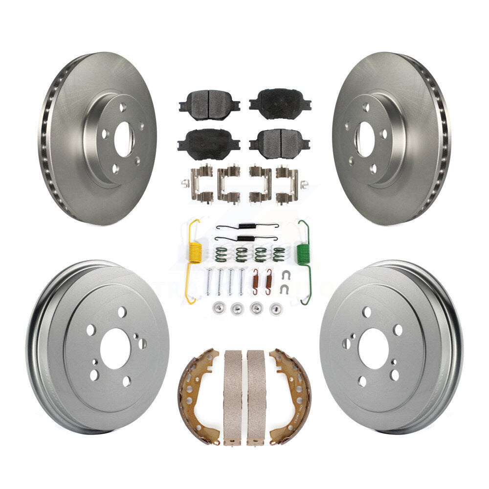 Transit Auto KGT-101823 Disc Brake Kit for 2000-2005 Toyota Celica - Front and Rear