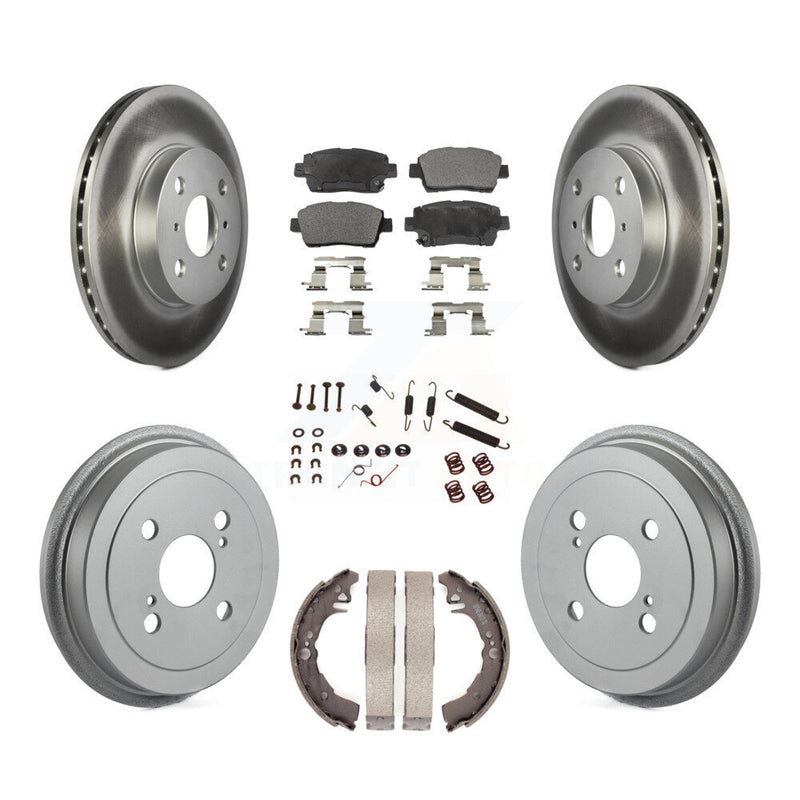 Transit Auto KGT-101826 Disc Brake Kit for 2001-2005 Toyota Echo - Front and Rear