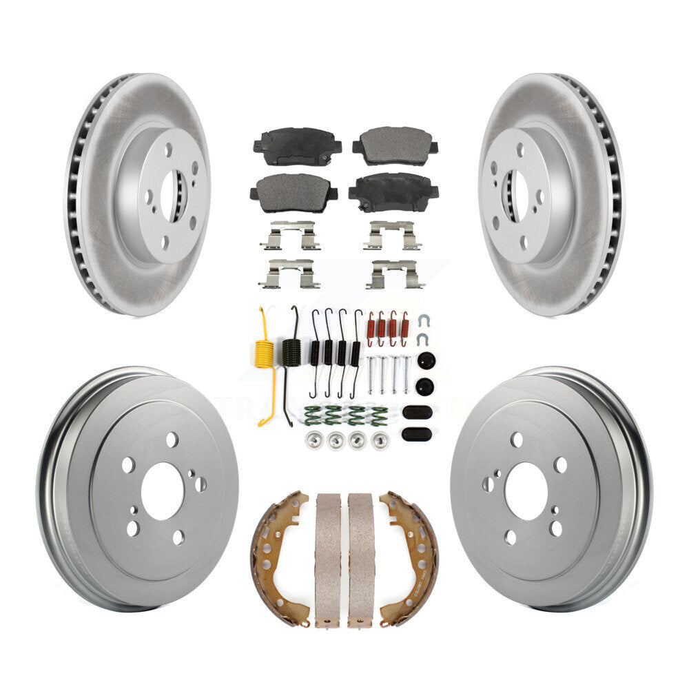 Transit Auto KGT-101831 Disc Brake Kit for 2004-2007 Toyota Prius - Front and Rear