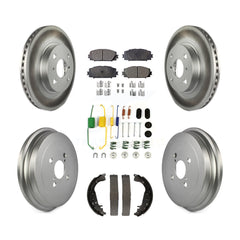 Transit Auto KGT-101834 Disc Brake Kit for 2006-2014 Toyota Yaris - Front and Rear