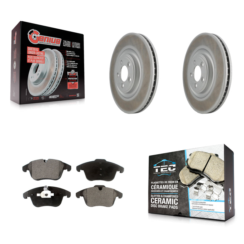 Transit Auto KGT-101843 Disc Brake Kit for 2010 Jaguar XF - Front