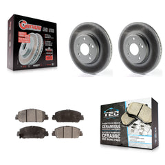Transit Auto KGT-101845 Disc Brake Kit for 2013-2022 Honda HR-V, Honda Accord - Front