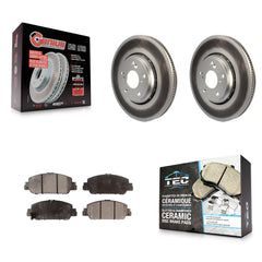 Transit Auto KGT-101846 Disc Brake Kit for 2017 Honda Accord - Front