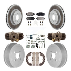Transit Auto KGT-101857 Disc Brake Kit for 1993-1997 Geo Prizm, Toyota Corolla - Front and Rear