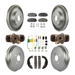 Transit Auto KGT-101866 Disc Brake Kit for 2006-2014 Toyota Yaris - Front and Rear
