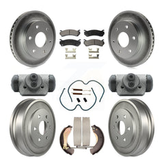 Transit Auto KGT-101869 Disc Brake Kit for 2005-2007 Chevrolet Silverado 1500, Chevrolet Silverado 1500 Classic, GMC Sierra 1500 - Front and Rear