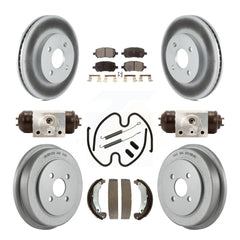 Transit Auto KGT-101873 Disc Brake Kit for 2003-2008 Pontiac G5, Chevrolet Cobalt and More - Front and Rear