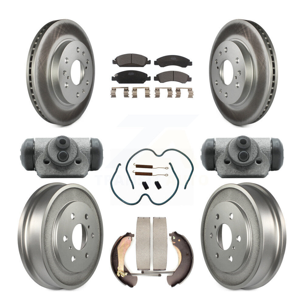 Transit Auto KGT-101877 Disc Brake Kit for 2005-2008 Chevrolet Silverado 1500, GMC Sierra 1500, Chevrolet Silverado 1500 Classic - Front and Rear