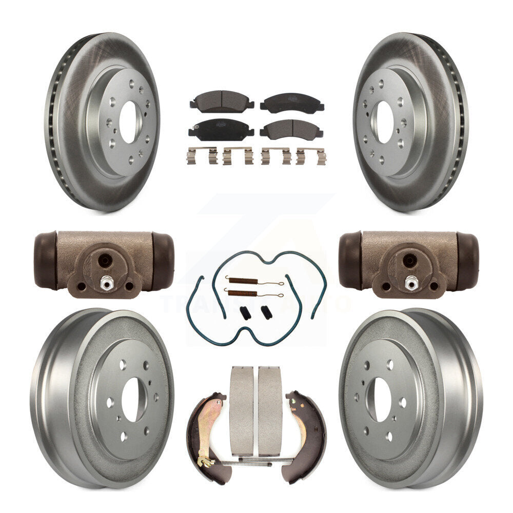 Transit Auto KGT-101878 Disc Brake Kit for 2005-2008 Chevrolet Silverado 1500, GMC Sierra 1500, Chevrolet Silverado 1500 Classic - Front and Rear
