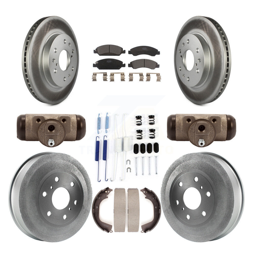 Transit Auto KGT-101879 Disc Brake Kit for 2010-2013 Chevrolet Silverado 1500, GMC Sierra 1500 - Front and Rear