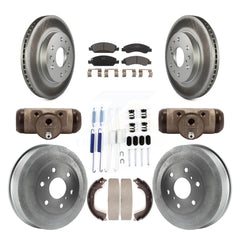 Transit Auto KGT-101879 Disc Brake Kit for 2010-2013 Chevrolet Silverado 1500, GMC Sierra 1500 - Front and Rear