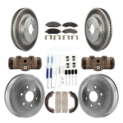 Transit Auto KGT-101880 Disc Brake Kit for 2010-2013 Chevrolet Silverado 1500, GMC Sierra 1500 - Front and Rear