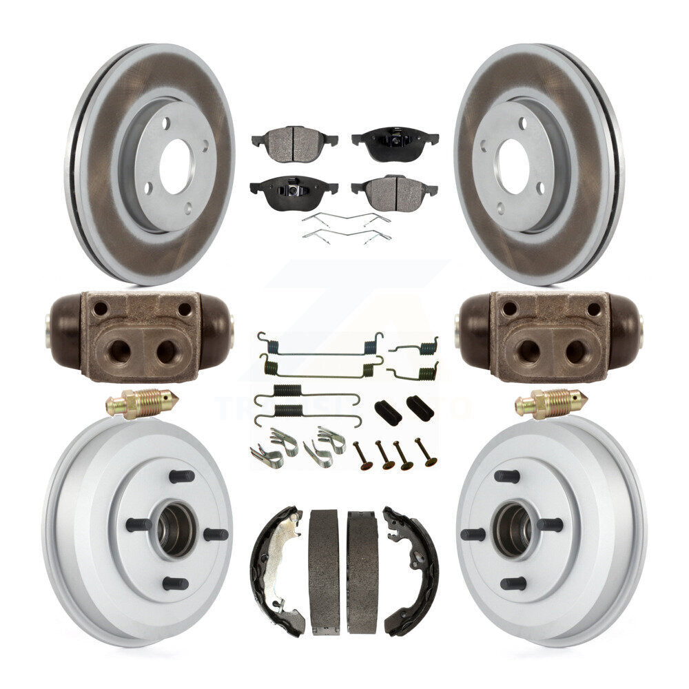 Transit Auto KGT-101888 Disc Brake Kit for 2005-2007 Ford Focus - Front and Rear