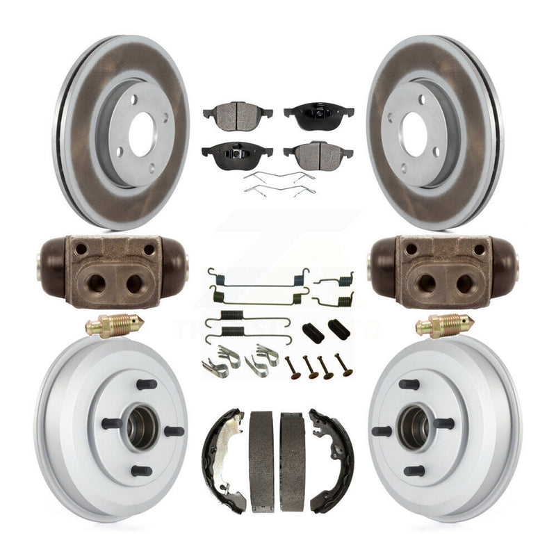 Transit Auto KGT-101888 Disc Brake Kit for 2005-2007 Ford Focus - Front and Rear