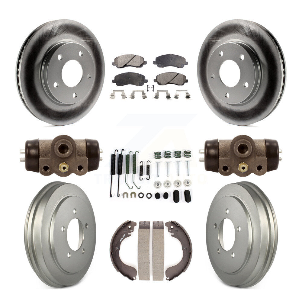 Transit Auto KGT-101891 Disc Brake Kit for 2007-2012 Dodge Caliber - Front and Rear