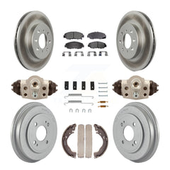 Transit Auto KGT-101893 Disc Brake Kit for 2010-2014 Honda Insight - Front and Rear