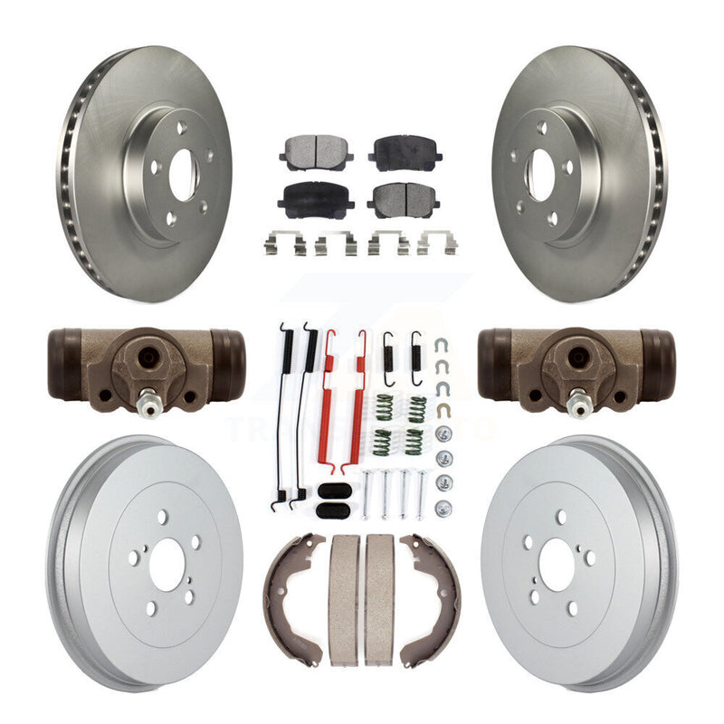 Transit Auto KGT-101895 Disc Brake Kit for 2006-2008 Pontiac Vibe, Toyota Matrix - Front and Rear