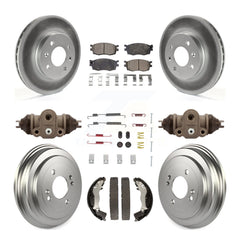 Transit Auto KGT-101898 Disc Brake Kit for 2006-2011 Hyundai Accent, Kia Rio, Kia Rio5 - Front and Rear