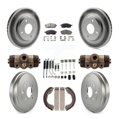 Transit Auto KGT-101899 Disc Brake Kit for 2007-2014 Nissan Versa, Nissan Cube, Nissan Sentra - Front and Rear