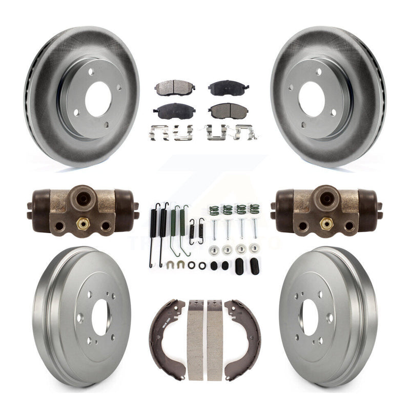 Transit Auto KGT-101899 Disc Brake Kit for 2007-2014 Nissan Versa, Nissan Cube, Nissan Sentra - Front and Rear