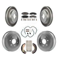 Transit Auto KGT-101906 Disc Brake Kit for 2009 Chevrolet Silverado 1500, GMC Sierra 1500 - Front and Rear