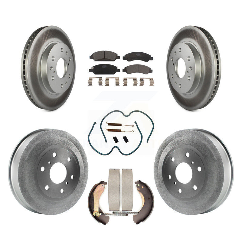 Transit Auto KGT-101906 Disc Brake Kit for 2009 Chevrolet Silverado 1500, GMC Sierra 1500 - Front and Rear