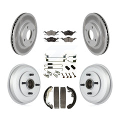 Transit Auto KGT-101911 Disc Brake Kit for 2000-2003 Ford Focus - Front and Rear