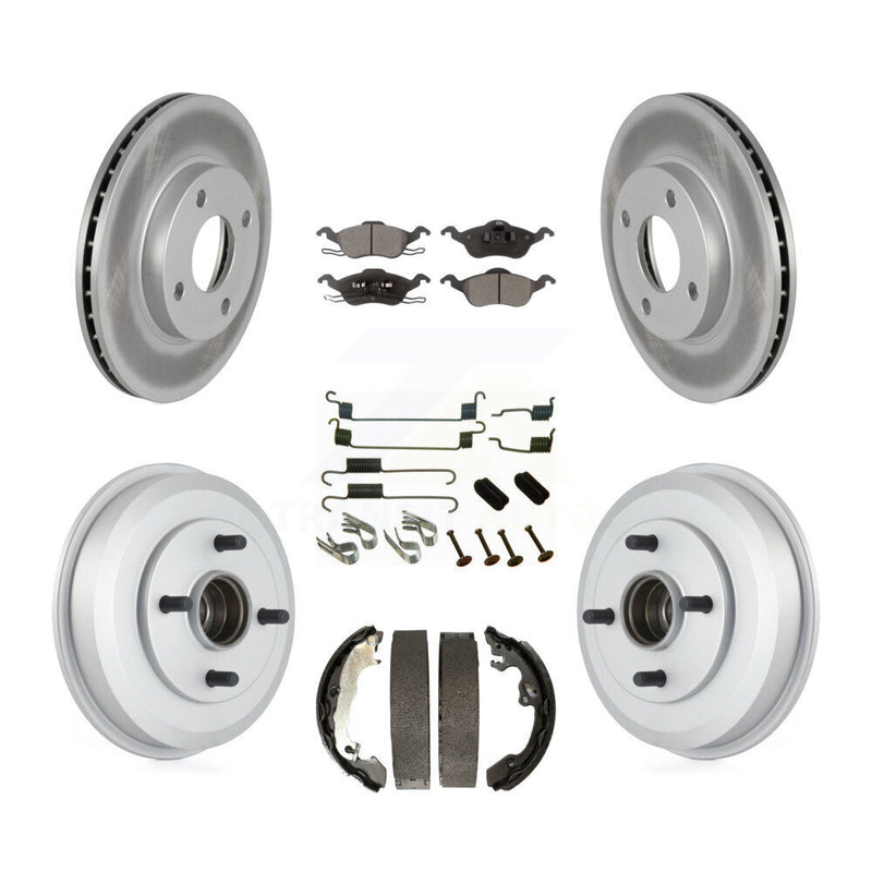 Transit Auto KGT-101911 Disc Brake Kit for 2000-2003 Ford Focus - Front and Rear