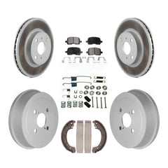 Transit Auto KGT-101916 Disc Brake Kit for 2002 Toyota Corolla - Front and Rear