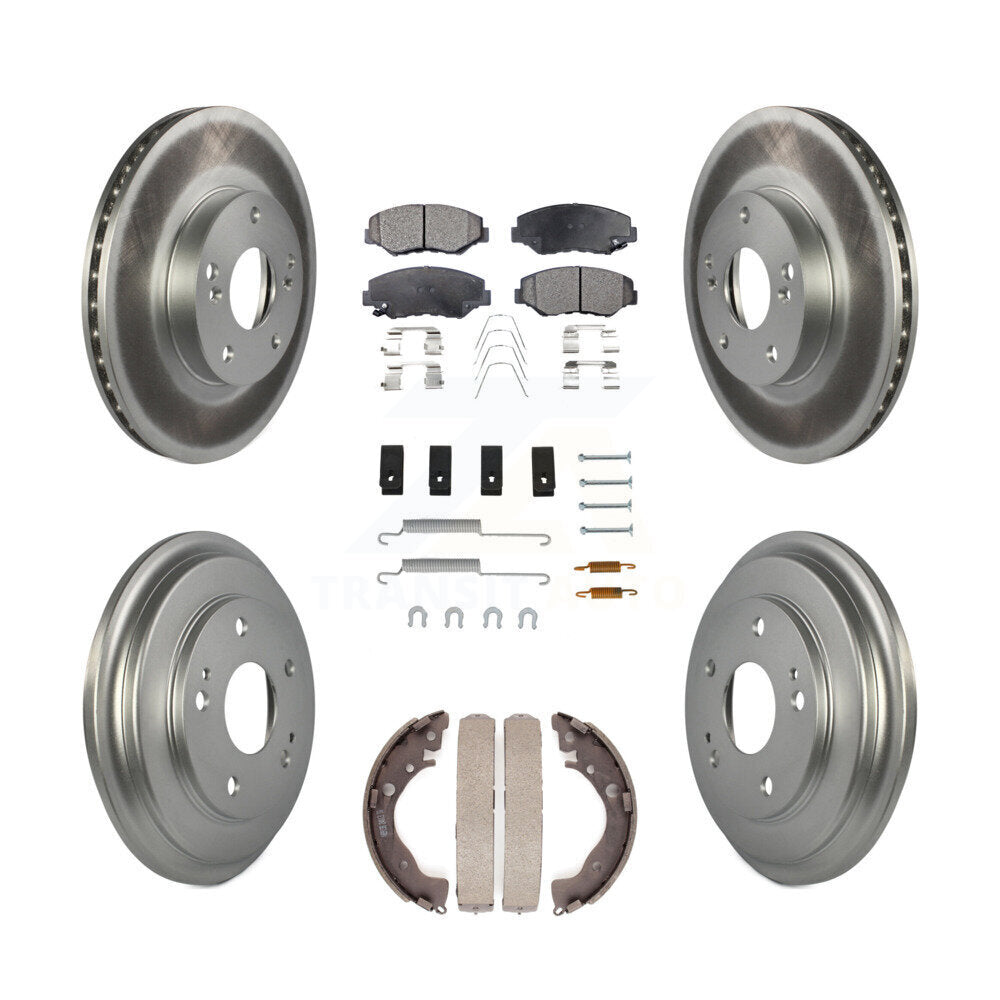 Transit Auto KGT-101917 Disc Brake Kit for 2013-2015 Honda Civic - Front and Rear