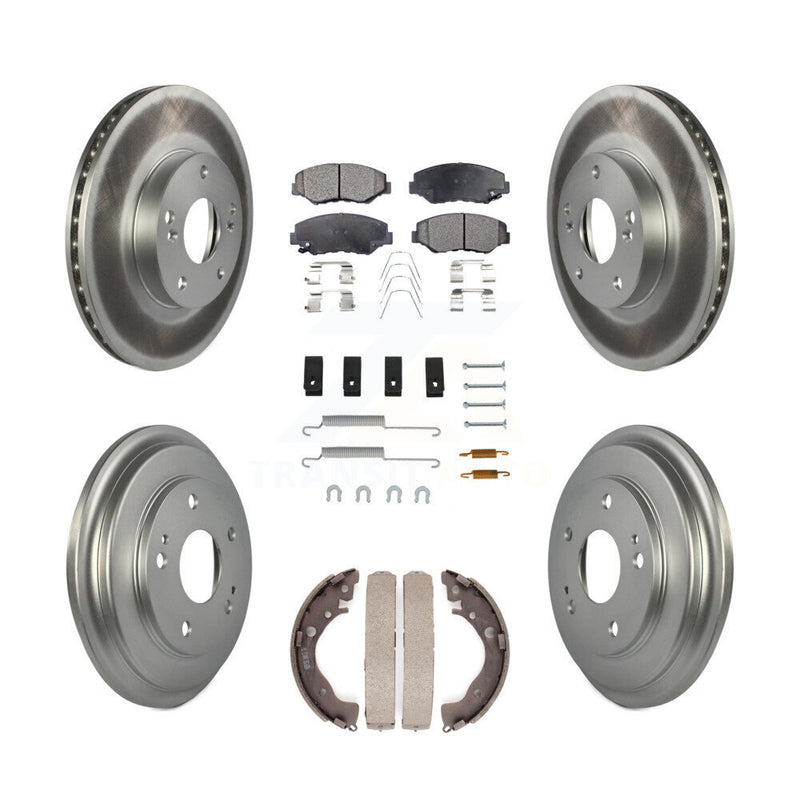 Transit Auto KGT-101917 Disc Brake Kit for 2013-2015 Honda Civic - Front and Rear