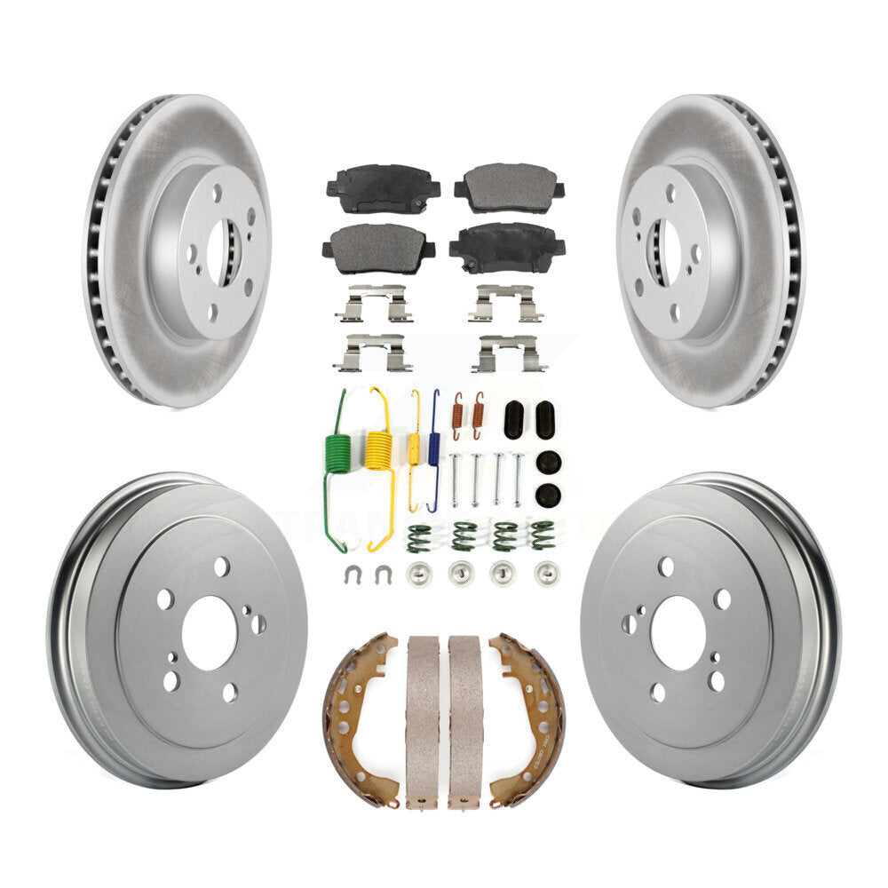 Transit Auto KGT-101920 Disc Brake Kit for 2008 Toyota Prius - Front and Rear
