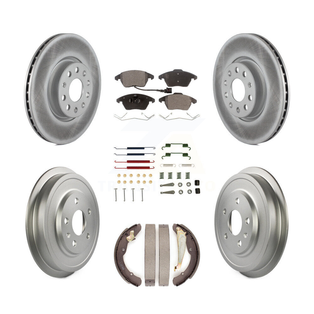 Transit Auto KGT-101921 Disc Brake Kit for 2011-2012 Volkswagen Jetta - Front and Rear