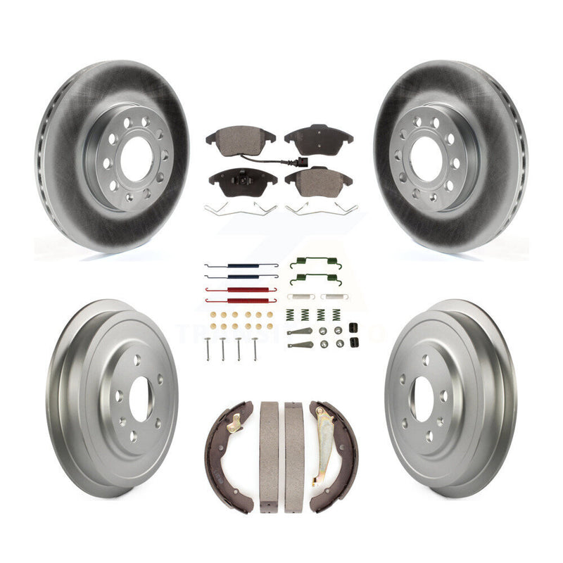 Transit Auto KGT-101922 Disc Brake Kit for 2011-2012 Volkswagen Jetta - Front and Rear