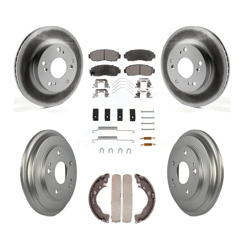 Transit Auto KGT-101924 Disc Brake Kit for 2015 Honda Civic - Front and Rear
