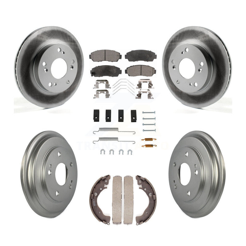 Transit Auto KGT-101924 Disc Brake Kit for 2015 Honda Civic - Front and Rear