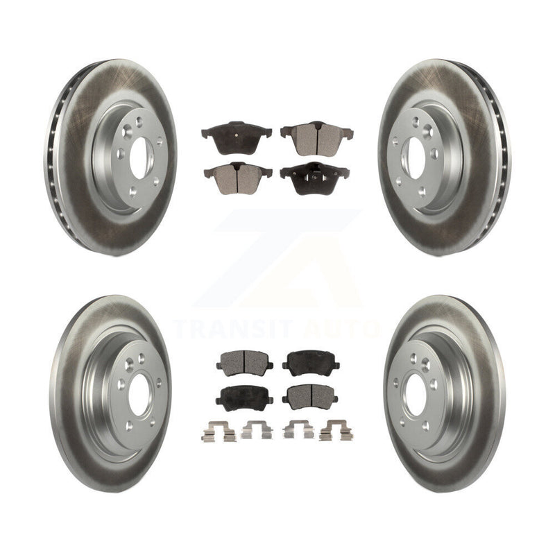 Transit Auto KGT-101926 Disc Brake Kit for 2008 Volvo V70 - Front and Rear