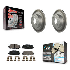 Transit Auto KGT-101934 Disc Brake Kit for 2016-2022 Honda HR-V - Rear