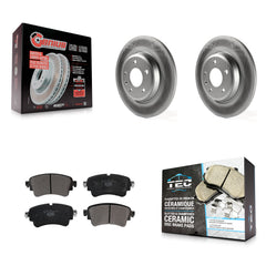 Transit Auto KGT-101935 Disc Brake Kit for 2017-2019 Audi A4, Audi A4 Quattro - Rear