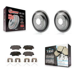 Transit Auto KGT-101941 Disc Brake Kit for 2017-2019 Kia Niro, Hyundai Ioniq - Rear