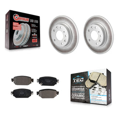 Transit Auto KGT-101944 Disc Brake Kit for 2017-2022 Mazda CX-3, Mazda 3, Mazda 3 Sport - Rear