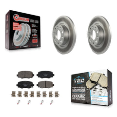 Transit Auto KGT-101945 Disc Brake Kit for 2015-2024 Dodge Hornet, Fiat 500X, Jeep Renegade - Rear